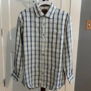 Mens long sleeve  button down shirt